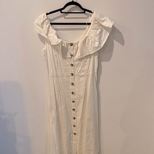 NWT: Antonio Melani Linen Midi Dress